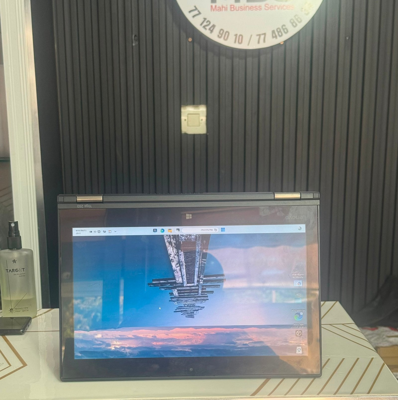 Lenevo thinkpad x260 core i5 6th gene ram8Go disk ssd 200gigas 14INCH clavier rétro éclairé