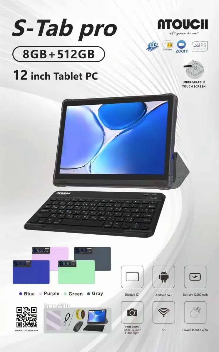 Tabette atouche S-tab pro 512